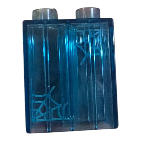 Lego Duplo SPIDER MAN WEB Super Hero Blocks BLUE TRANSLUCENT - Picture 4 of 5